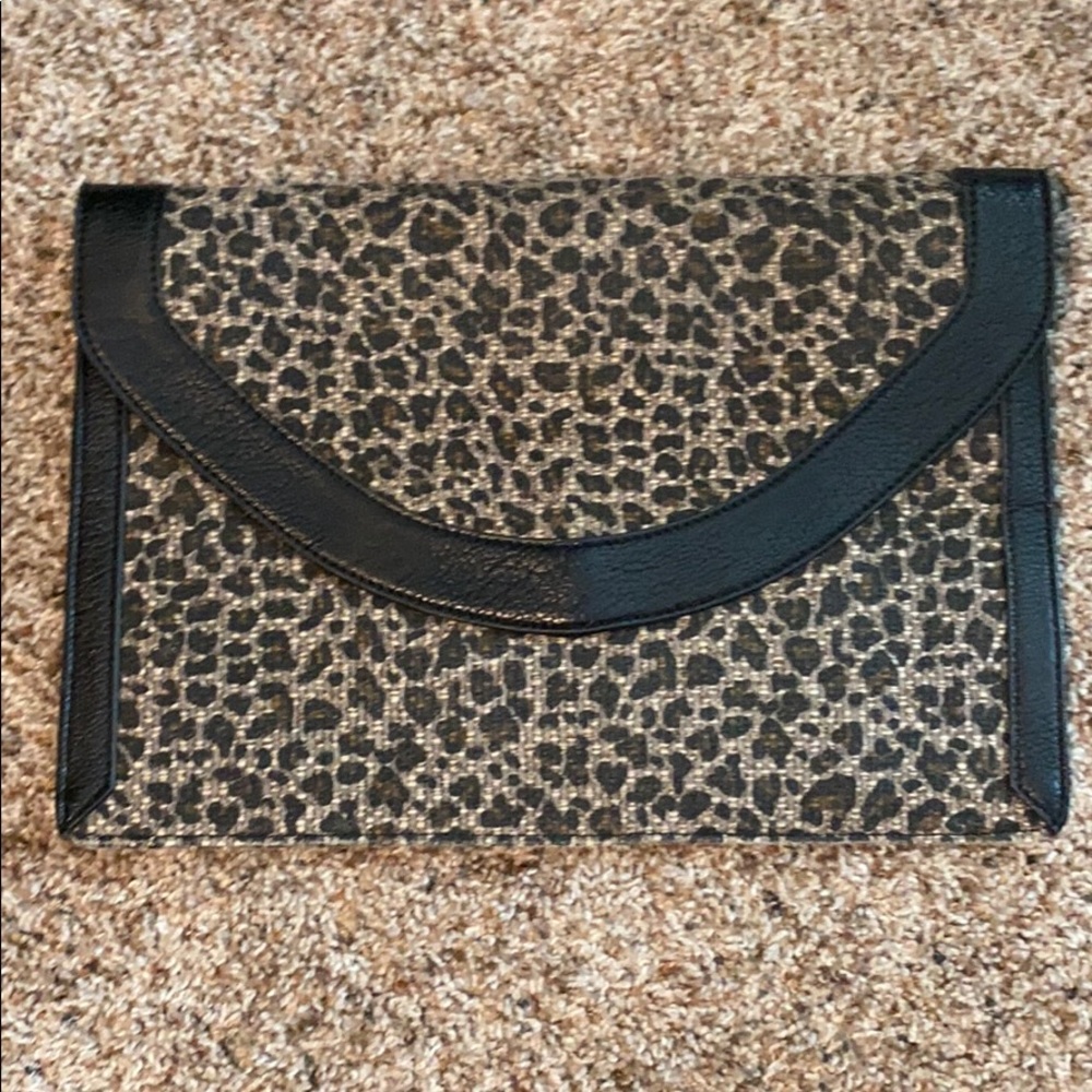 Steve Madden Animal Print Clutch